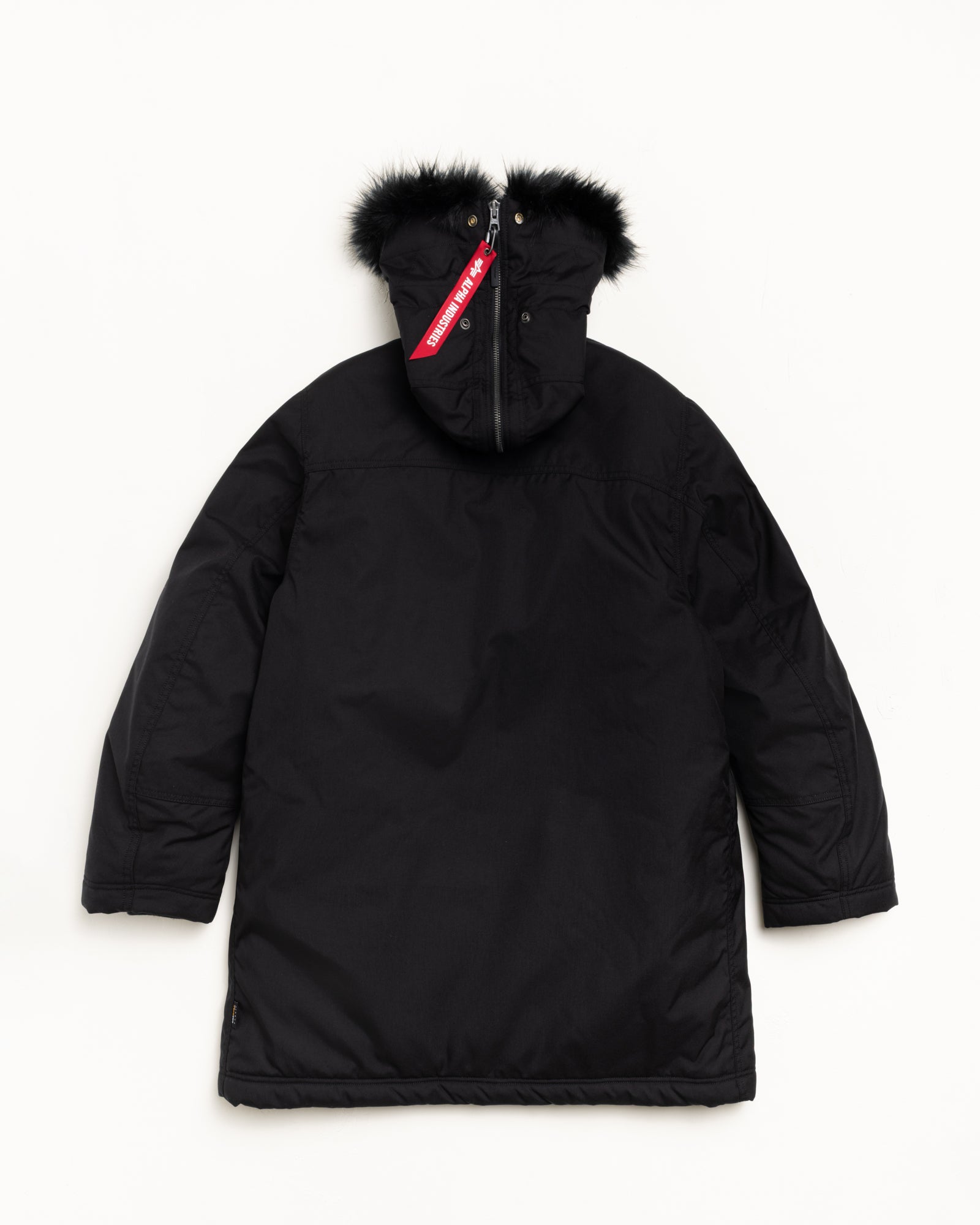Stüssy Alpha Winter Parka – Black | Outerwear | Stüssy