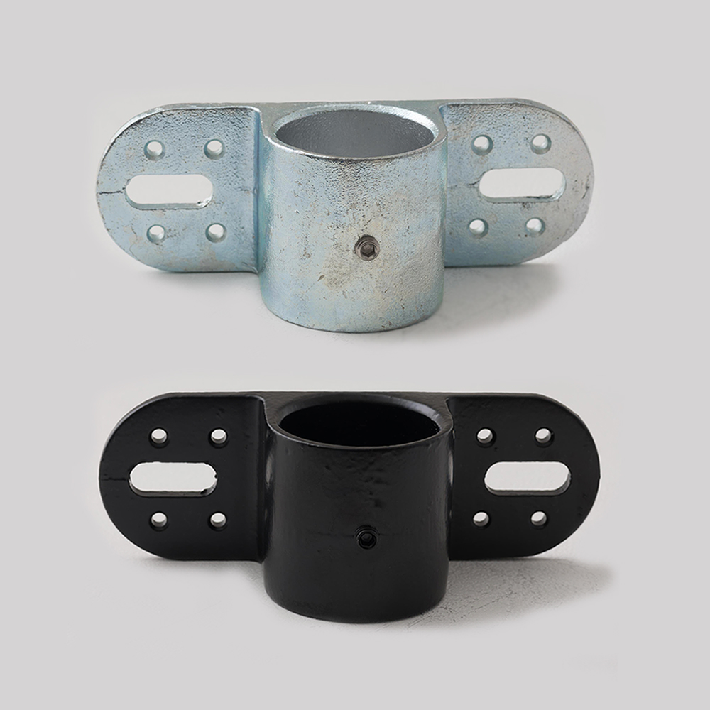 単管パイプジョイント金具 ジョイコ【Z-8-1WB】平面取付金具中間用