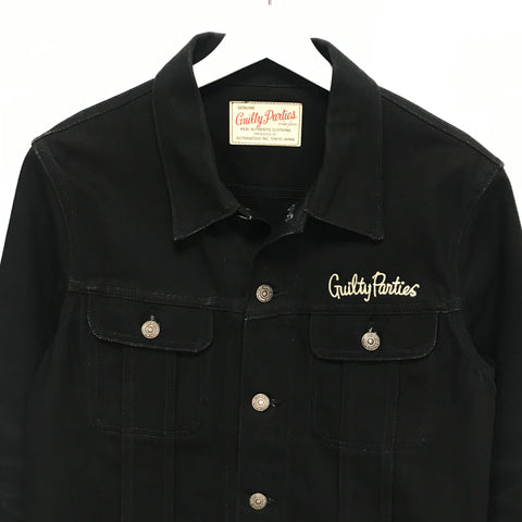 M] Wacko Maria Guilty Parties Denim Jacket Black – StylisticsJapan.com