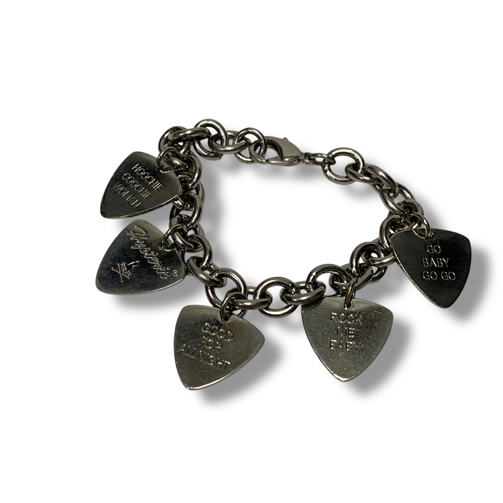 Hysteric Glamour Guitar Pick Charm Bracelet – StylisticsJapan.com