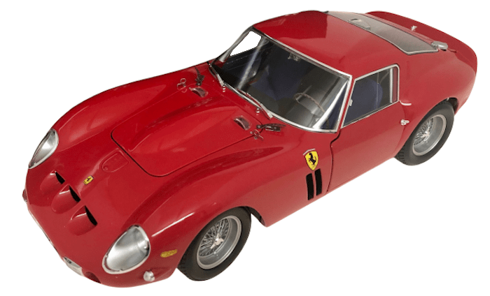 京商1/18スケール「フェラーリ250GTO」（レッド）｜フェラーリ