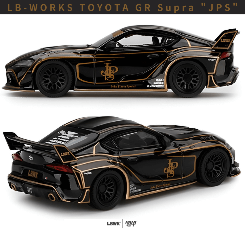 1/64スケール MINI GT「LB-WORKS TOYOTA GR Supra 