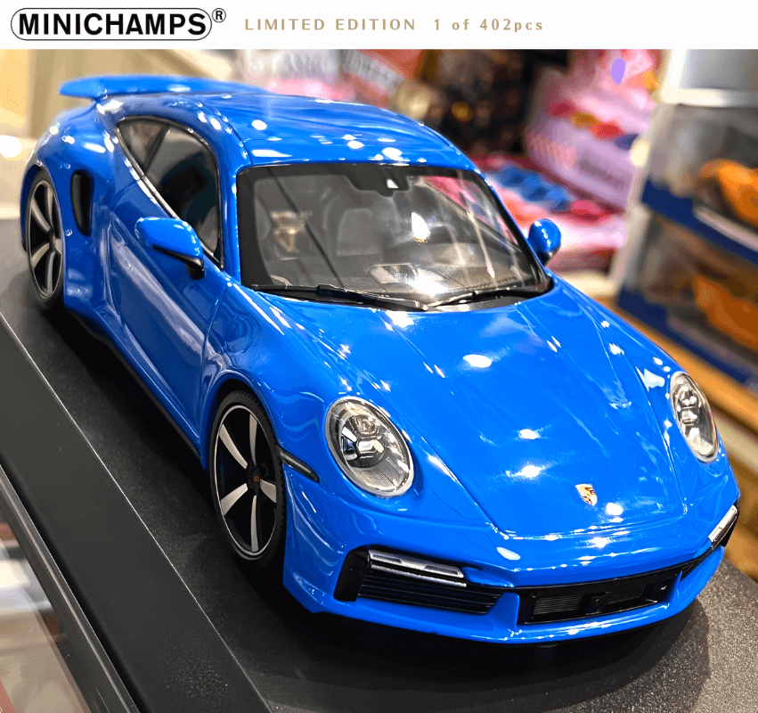 ミニチャンプス 1/18スケール「ポルシェ 911 (992) ターボS 2020