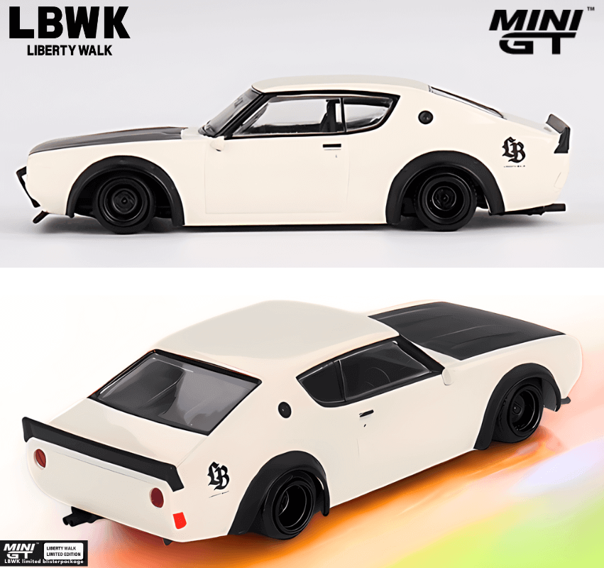1/64スケール MINI GT「日産スカイライン・ケンメリ リバティー