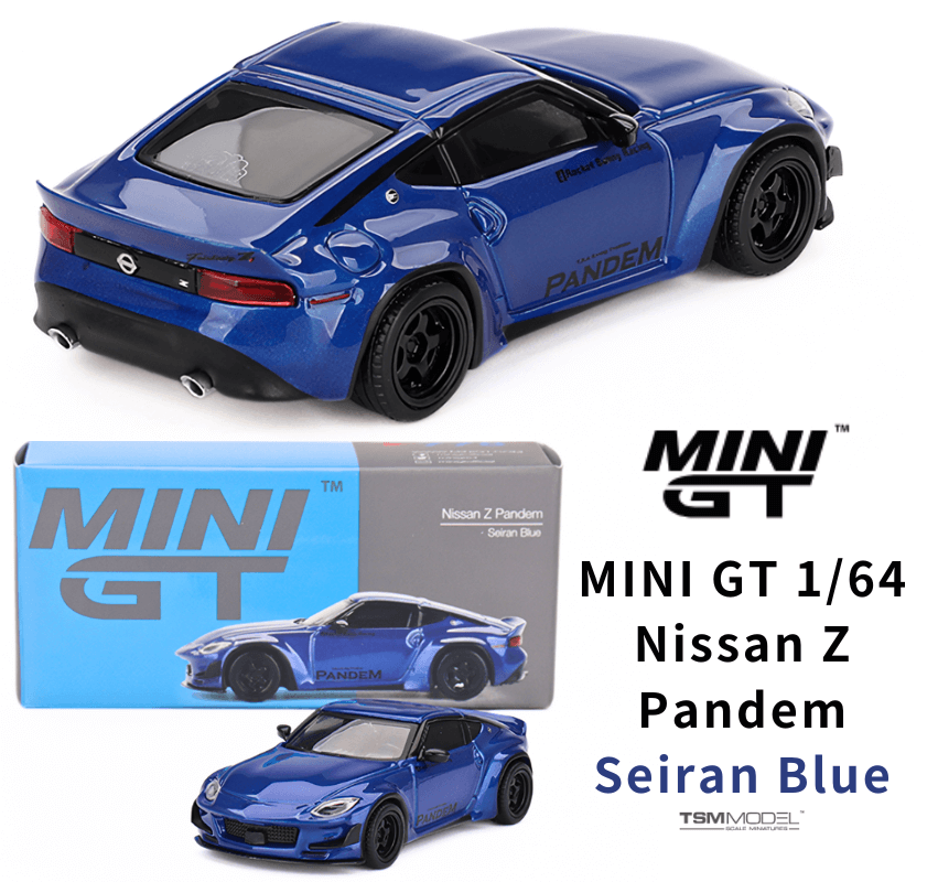 1/64スケール MINI GT「日産フェアレディZ Pandem」(セイランブルー
