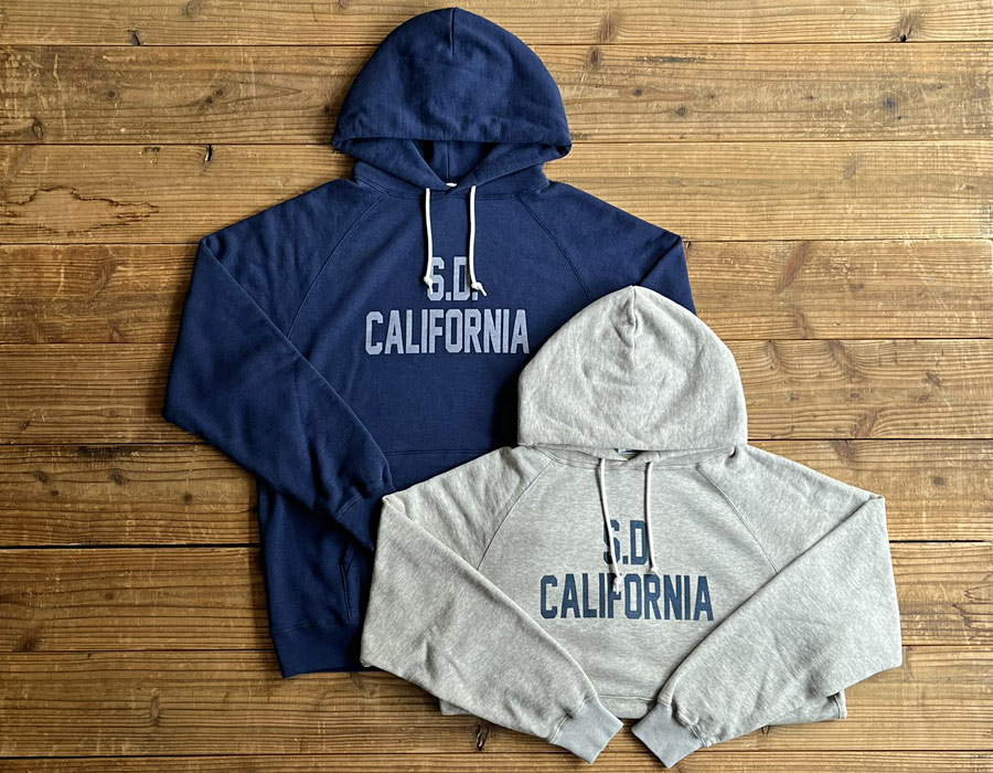 Standard California Loop Knitting Logo Hood Sweat delivery