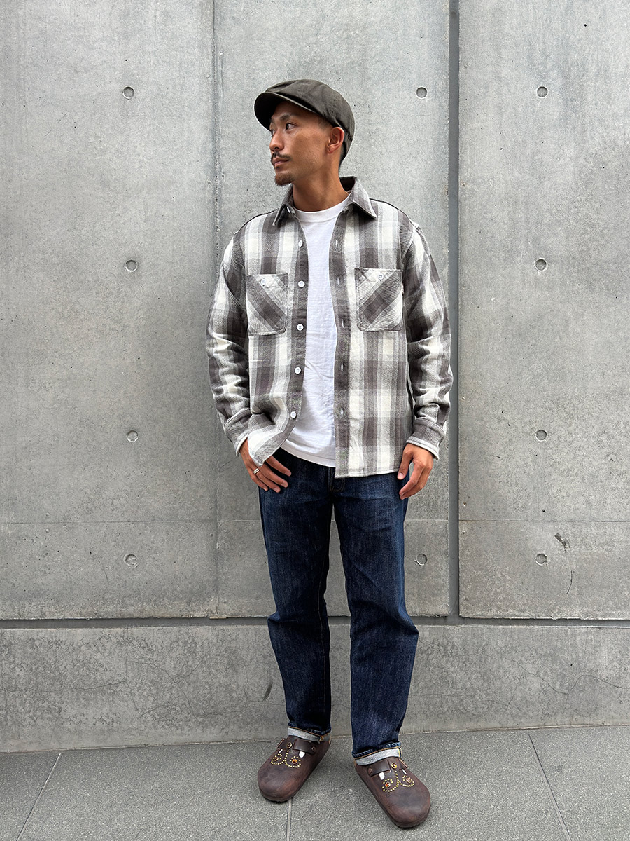 Standard California Heavy Flannel Check Shirt delivery