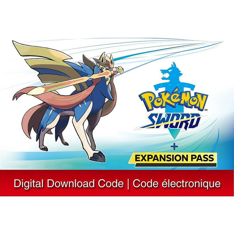 Pokemon Sword Game + Pokemon Sword Expansion Pass Bundle for