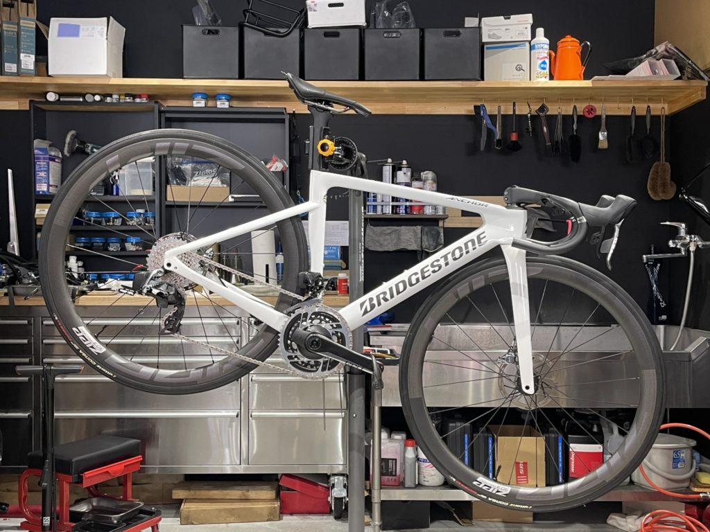 BRIDGESTONE ANCHOR RP-8 × フレーム組立 | スターバイクス