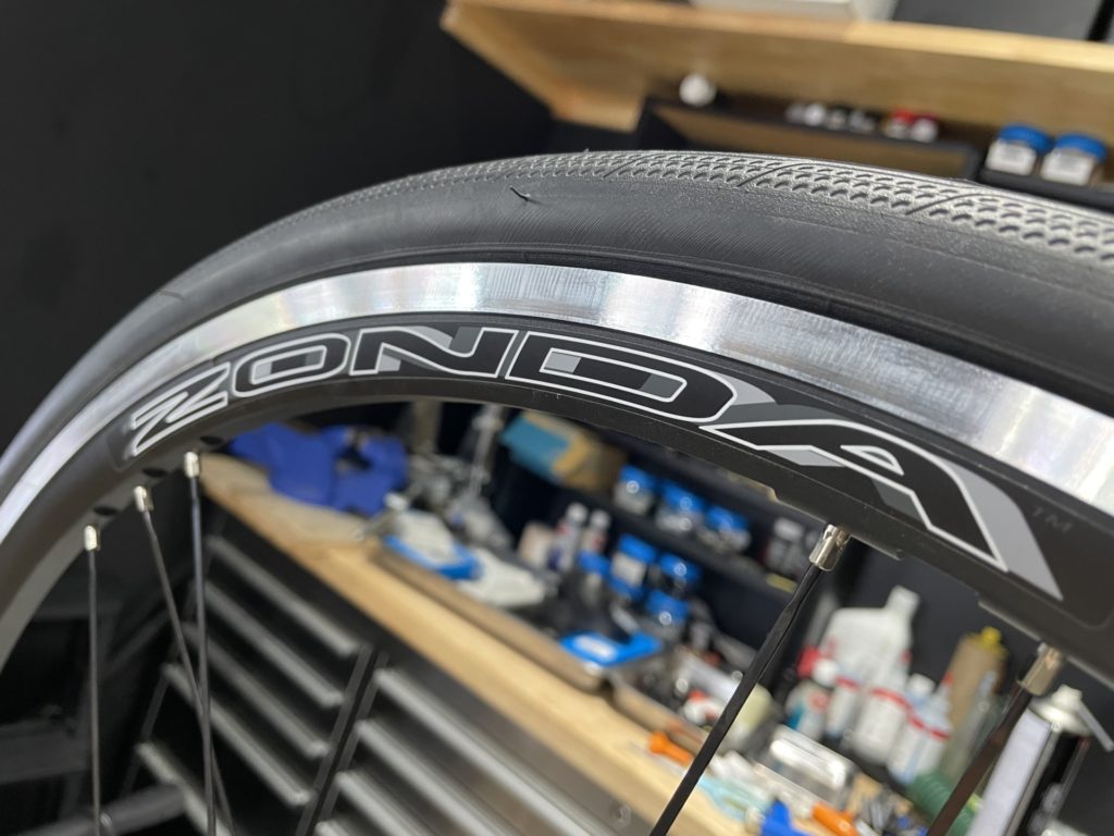 GIANT TCR ADVANCED × オーバーホール + Campagnolo ZONDA | スター