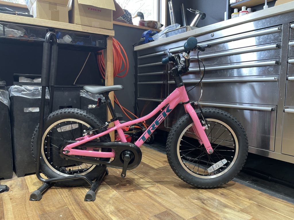 キッズバイク】TREK Precaliber 16 × 納車 ＋ パーフェクト組み立て