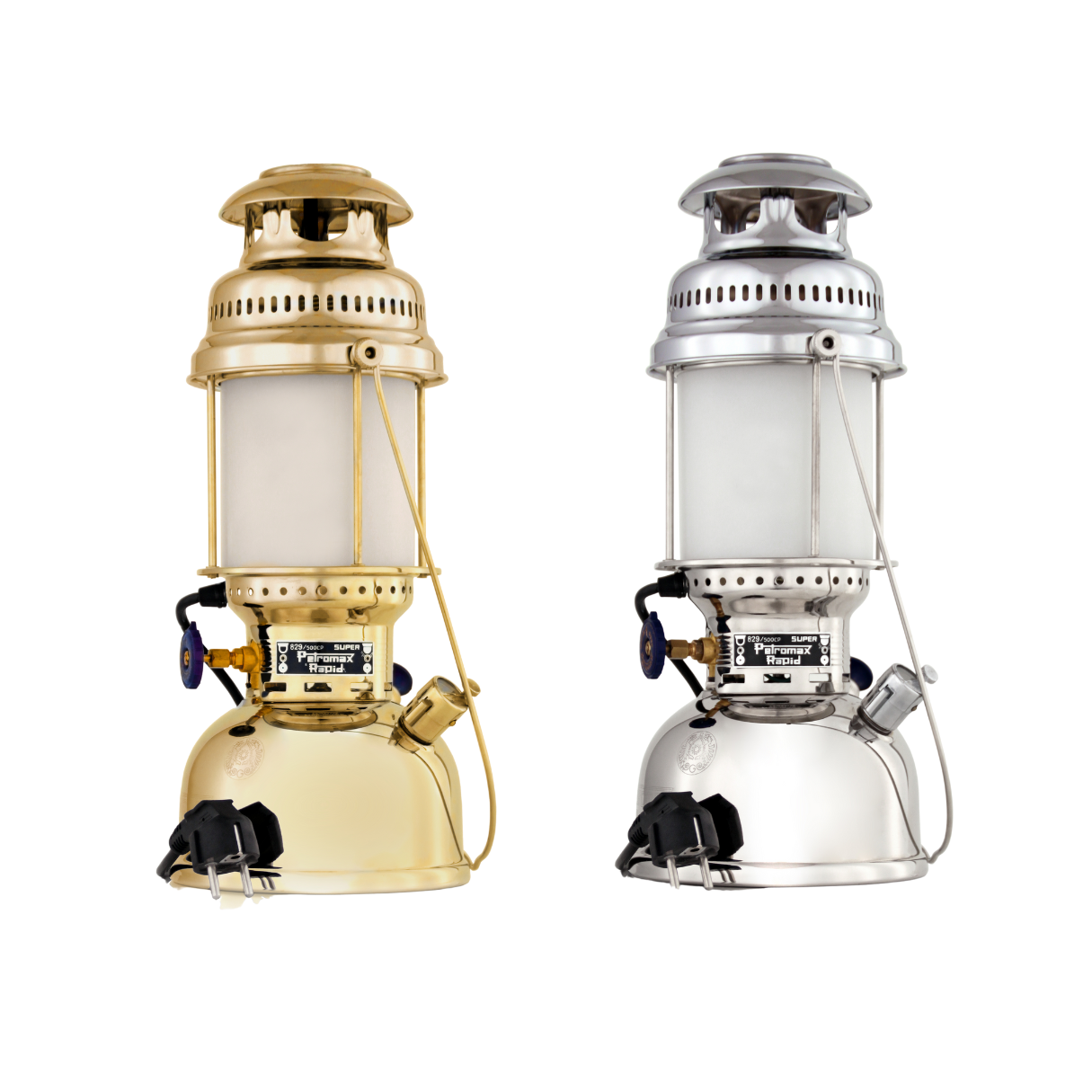 【新品】Petromax HK500 エレクトロ(躯体ニッケル色) 電球ランタン Petromax（ペトロマックス） 電気ランタン Petromax HK500 CHROME