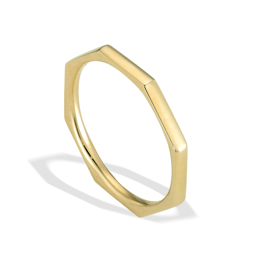 OCTAGONAL RING(2JR0586)K10 リング｜スタージュエリー公式オンライン