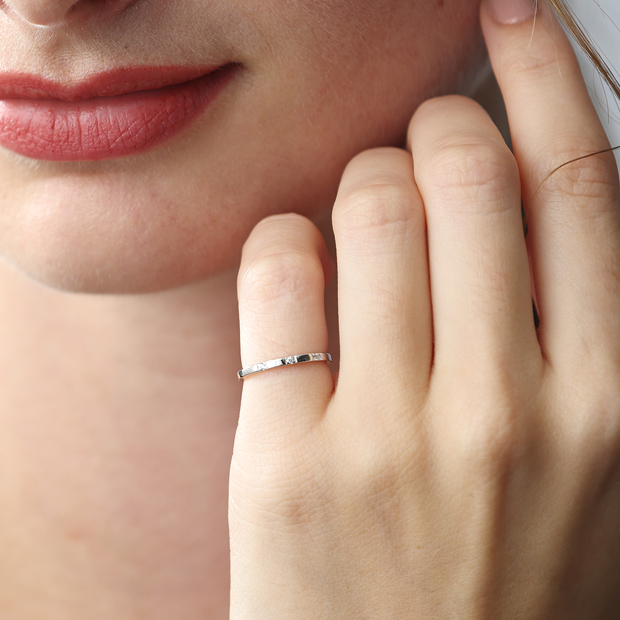 DIAMOND PINKIE RING(2JR0549)K10 ピンキーリング｜スタージュエリー