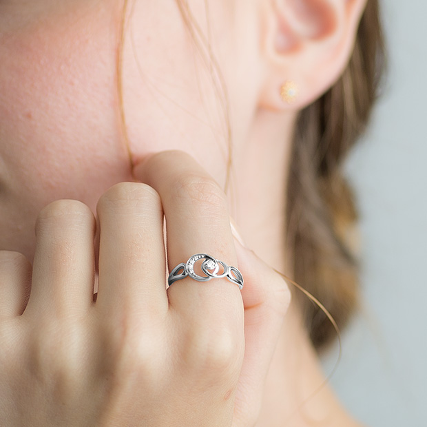 TWO UNIVERSE RING(2XR0230)Pt950 リング｜スタージュエリー公式