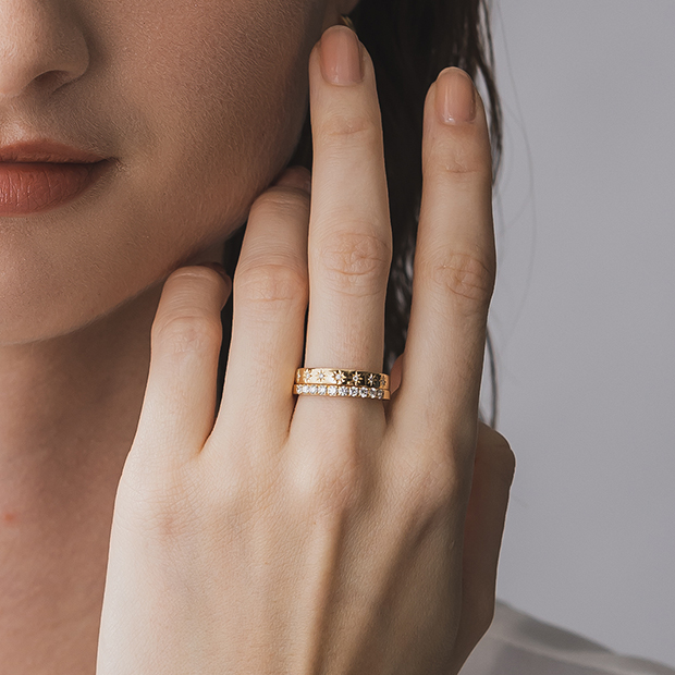 DIAMOND CELESTIAL RING(1ZR1226)K18 リング｜スタージュエリー公式