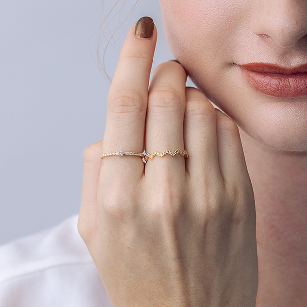 DIAMOND RING(2ZR1608)K18 リング｜スタージュエリー公式オンラインストア