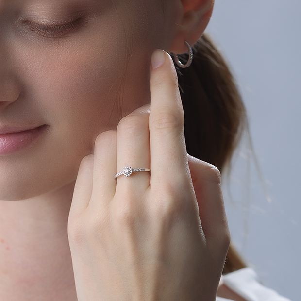 GARDEN HALO RING(1XR0600)Pt950 リング｜スタージュエリー公式