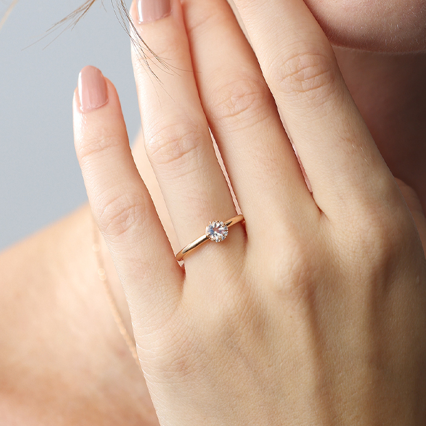 POWER ON THE MOON RING(2ZR1594)K18 リング｜スタージュエリー公式