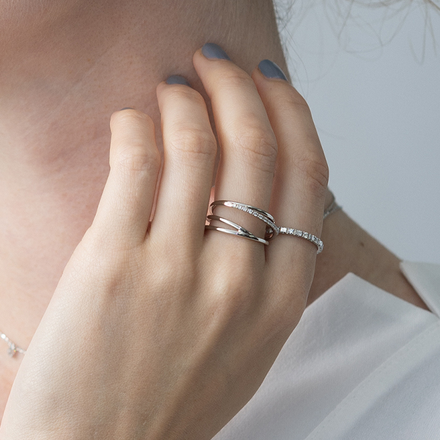 Premium Eternity Ring」Half(1XR0577)Pt950 リング｜スタージュエリー