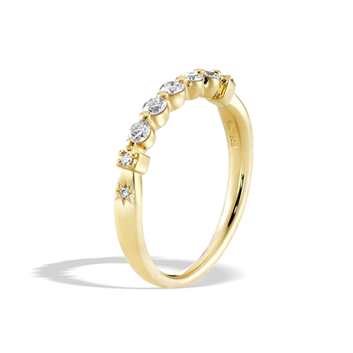 DIAMOND PINKIE RING(2ZR1583)K18 ピンキーリング｜スタージュエリー