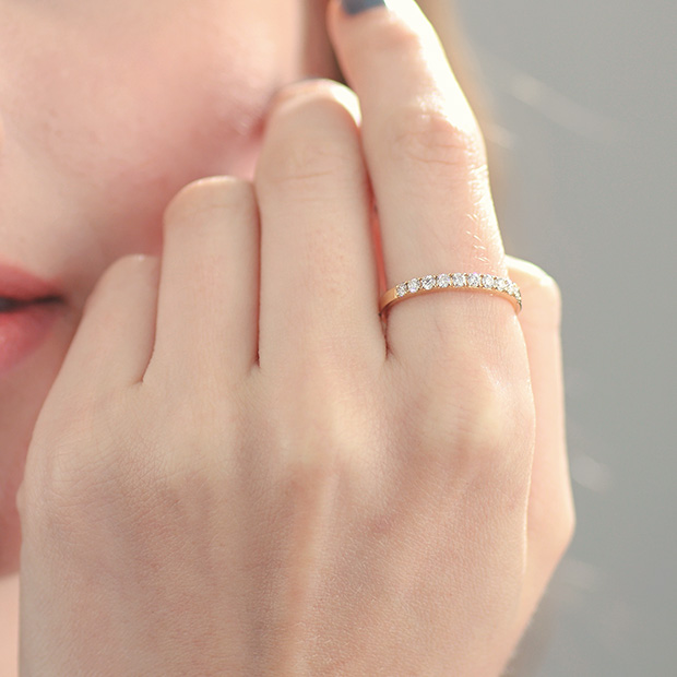 TEN DIAMOND RING(1ZR1211)K18 リング｜スタージュエリー公式