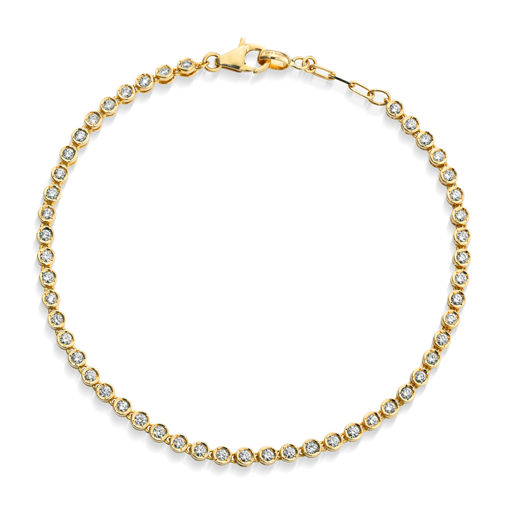 DIAMOND LINK BRACELET(1ZU0484)K18 ブレスレット｜スタージュエリー