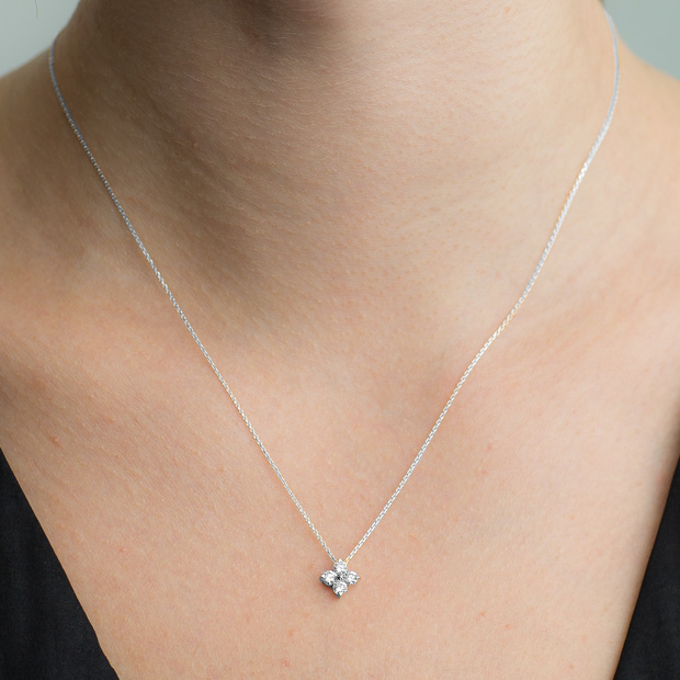 BRIGHTEST STAR DIAMOND NECKLACE(L)(1XN0671)Pt950 ネックレス