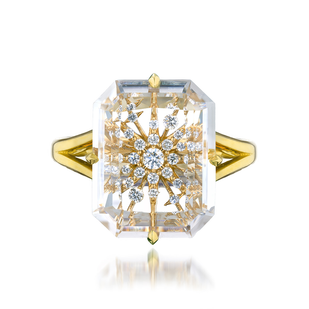 REFLECT ON LIGHT RING(1ZR1253)K18 リング｜スタージュエリー公式