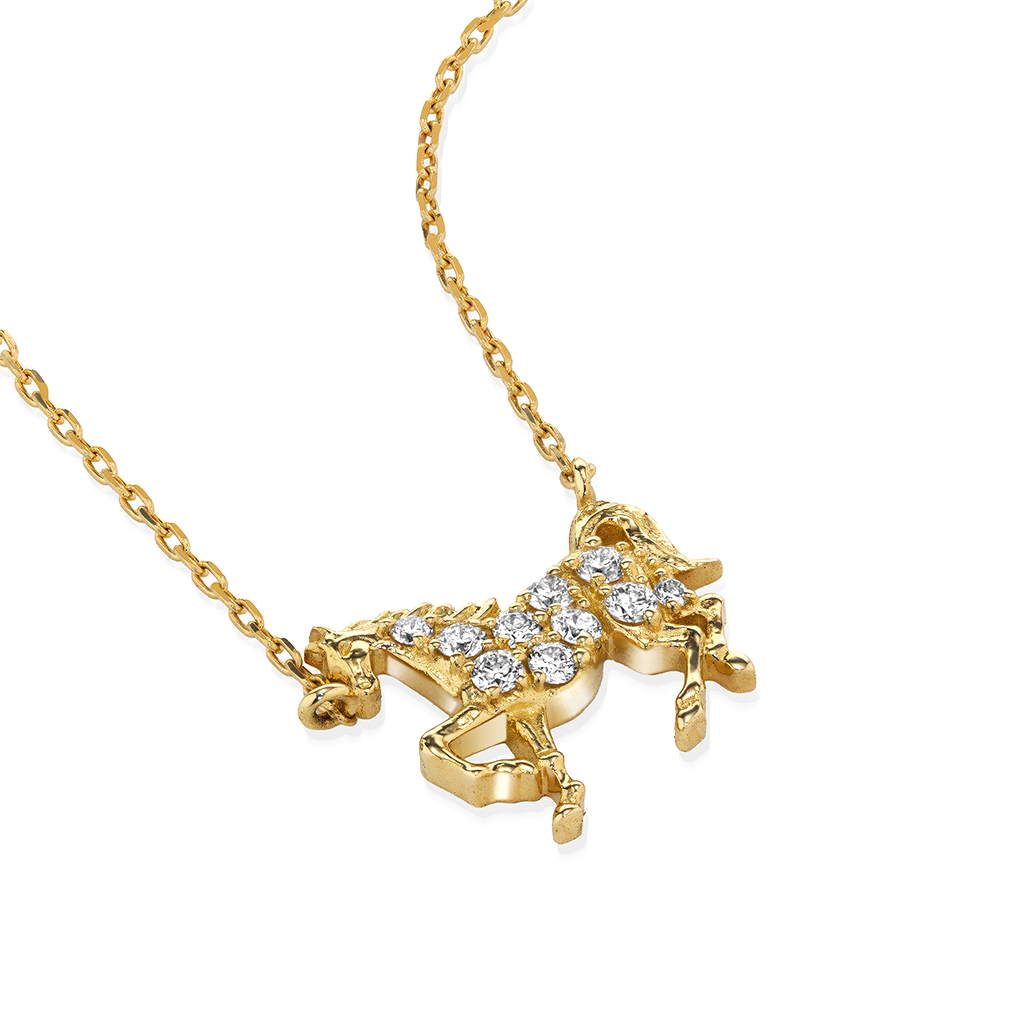 80周年数量限定商品】WILD HORSE NECKLACE(2ZN2497)K18 ネックレス