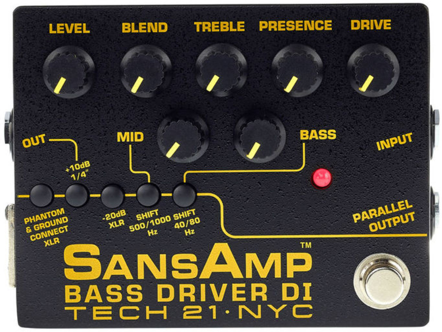 Tech 21 SansAmp Bass Driver DI V2 Bass preamp