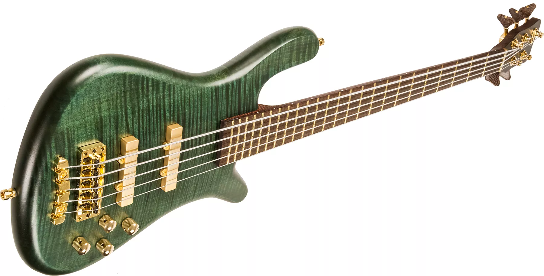 Warwick Custom Shop Streamer LX 5-String Ltd - petrol green trans
