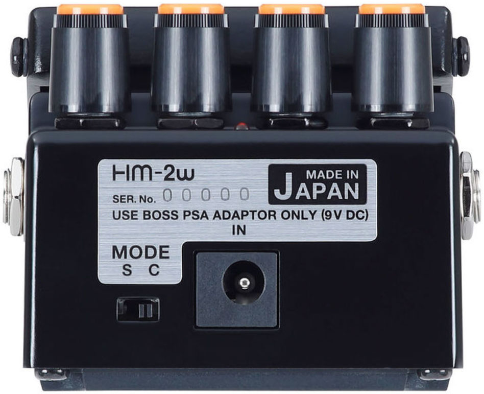 Boss Waza Craft HM-2W Heavy Metal Overdrive, distortion & fuzz