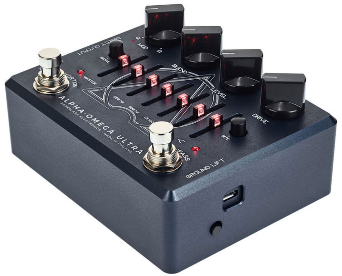 Darkglass Alpha·Omega Ultra Bass Preamp Overdrive, distortion