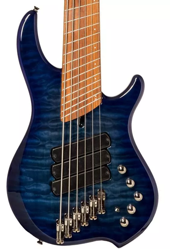 Dingwall Combustion 3-Pickups 6-Strings (PF) - indigo burst Solid