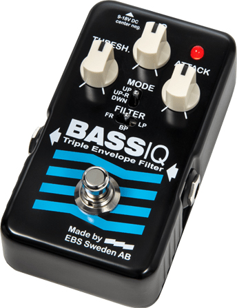 Ebs BassIQ Blue Label Compressor, sustain & noise gate effect