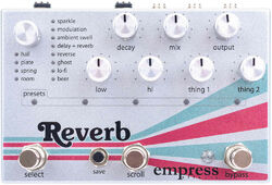 Empress Superdelay Vintage Modified Delay Reverb, delay & echo