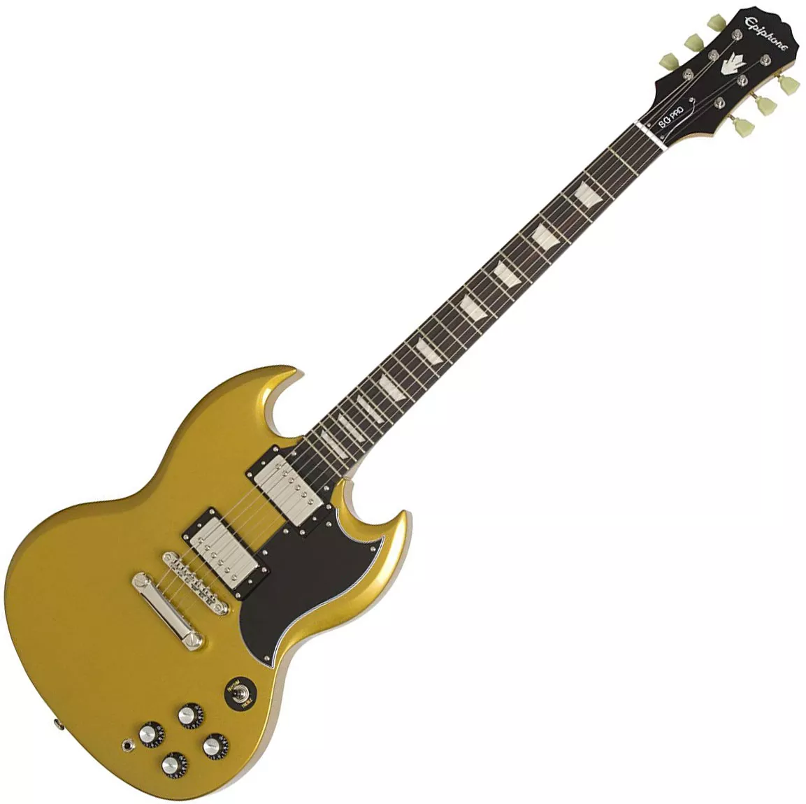 Epiphone G-400 Pro 1961 Ltd - metallic gold Double cut electric guitar