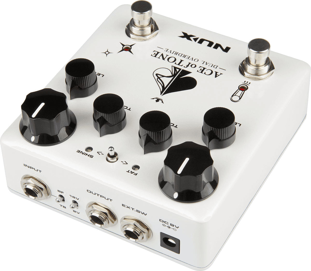 Nux Ace Of Tone Dual Overdrive Overdrive, distortion & fuzz effect