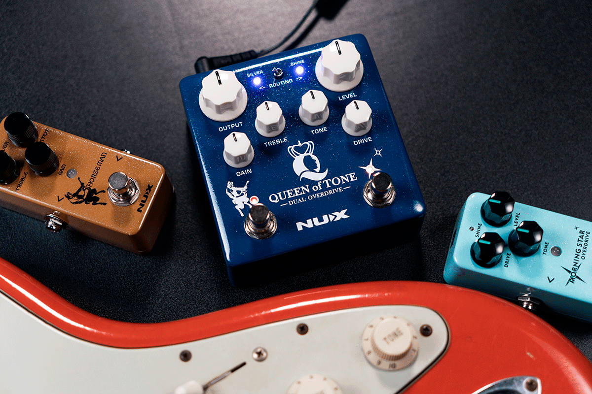 Nux Queen Of Tone Overdrive, distortion & fuzz effect pedal