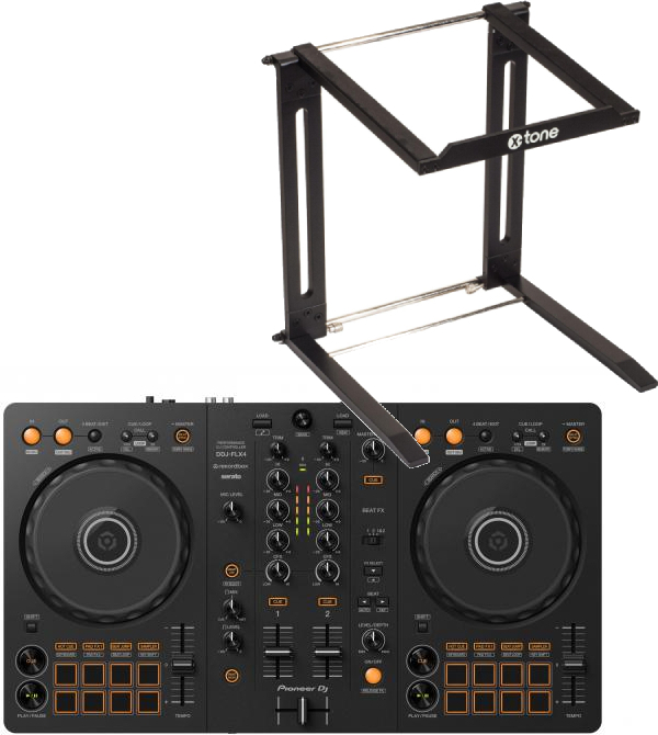 Pioneer dj DDJ-FLX4 + xh 6401 Stand DJ Other