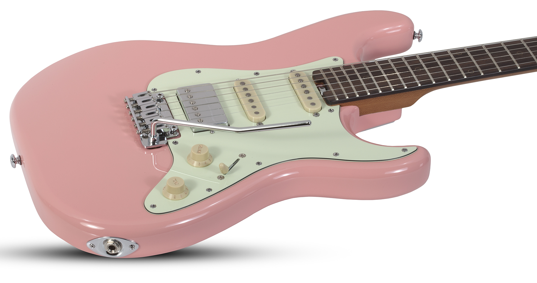 Schecter Nick Johnston Traditional H/S/S - atomic coral Str shape