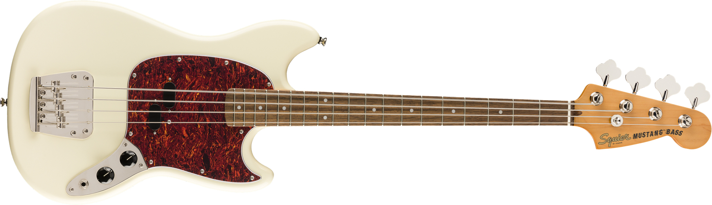 Squier Classic Vibe '60s Mustang Bass - olympic white Solid body