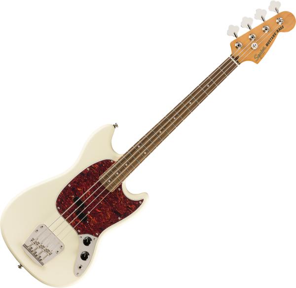 Squier Classic Vibe '60s Mustang Bass - olympic white Solid body