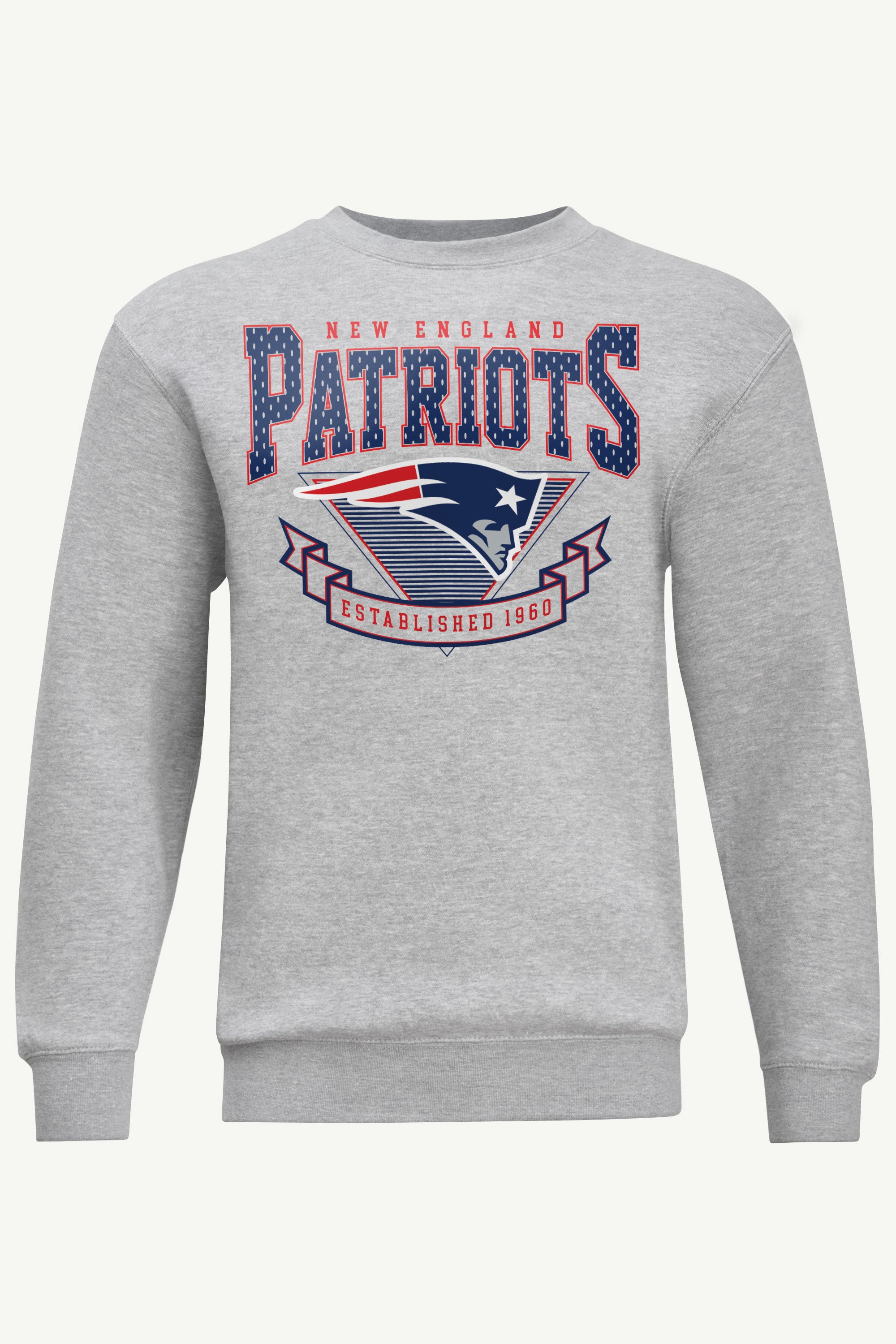 Mens New England Patriots 80's Inspired Sweatshirt | NFL | Starter