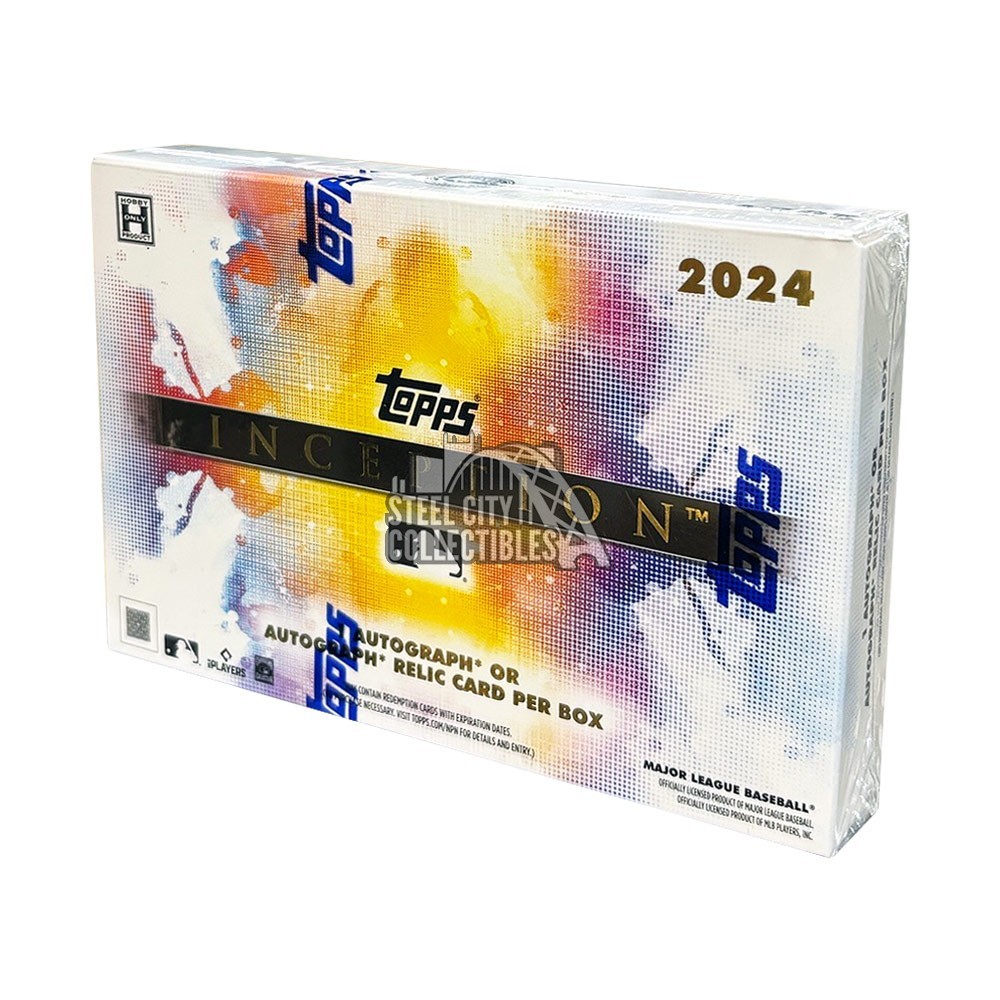 2024 Topps Inception Baseball Hobby Box | Steel City Collectibles