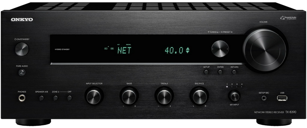 Onkyo TX-8390: State-of-the-art Stereo receiver