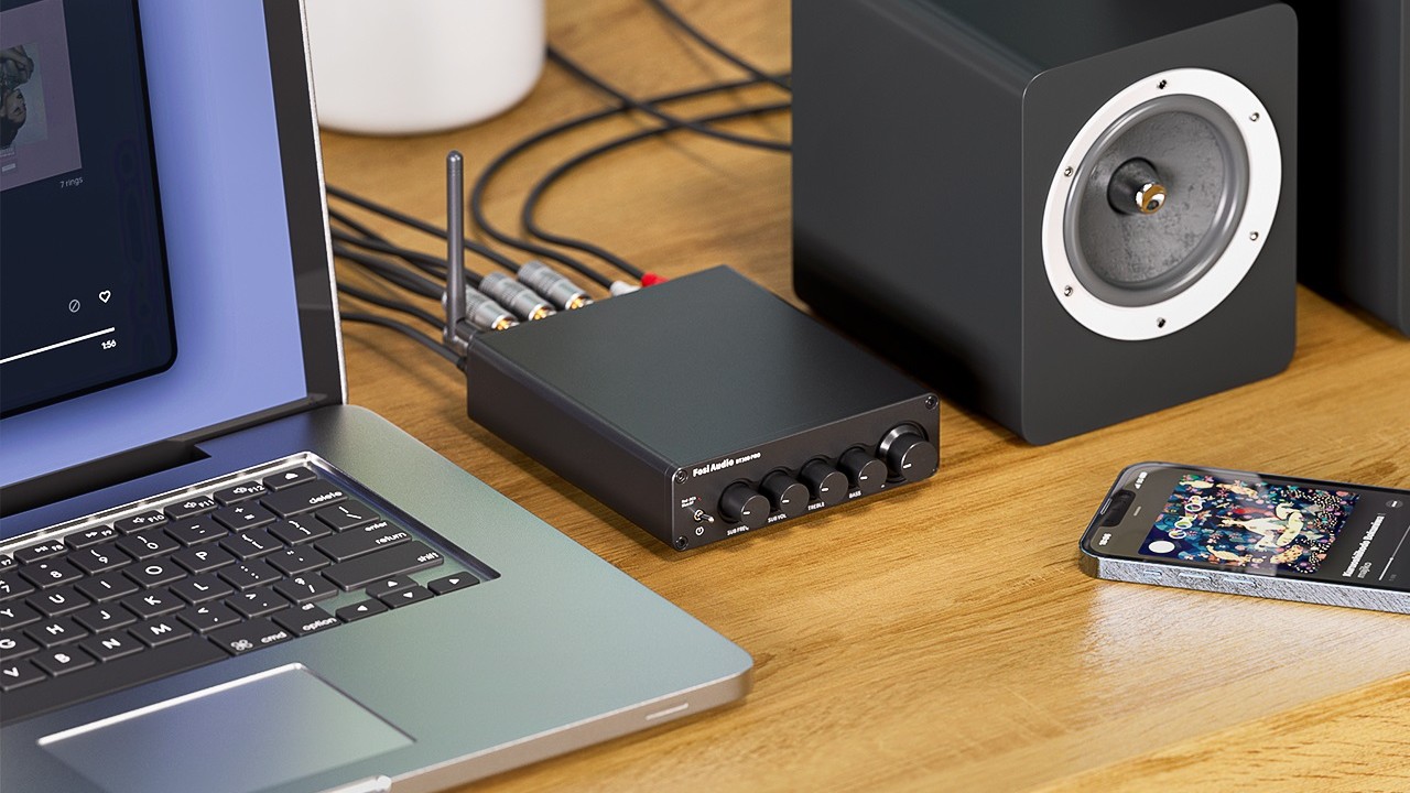 Fosi Audio BT30D Pro: HiFi Bluetooth 5.0 power amplifier