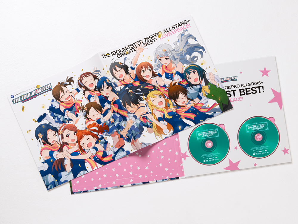 THE IDOLM@STER 765PRO ALLSTARS+ GRE@TEST BEST! －LOVE＆PEACE