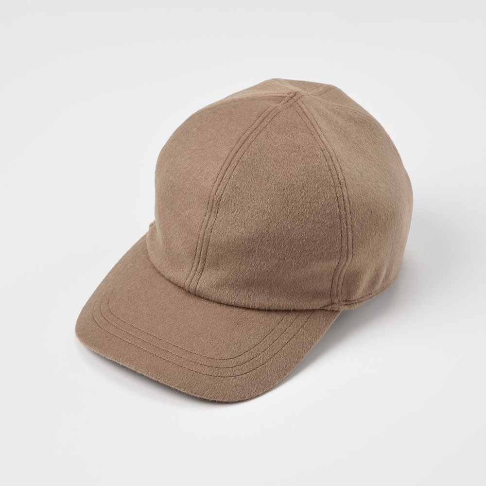 CASHMERE MIX CAP（カシミヤミックスキャップ）SE486 キャメル